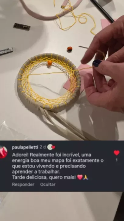 Depoimento de aluna sobre a aula
